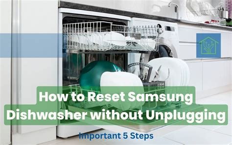 reset a samsung dishwasher|How to reset your Samsung dishwasher